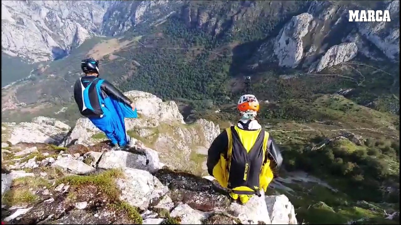 Saltos de Laura en Los Alpes