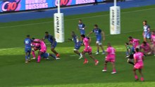 TOP 14 - Essai de Jack ISCARO (SFP) - Castres Olympique - Stade Français Paris