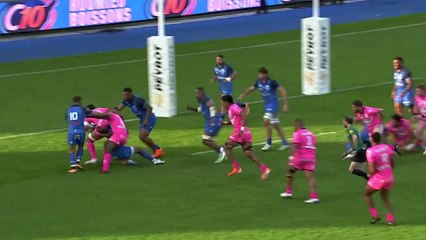 TOP 14 - Essai de Jack ISCARO (SFP) - Castres Olympique - Stade Français Paris