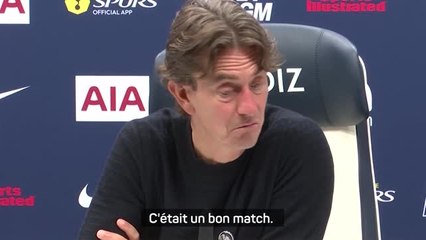 Tottenham - Thomas Frank défend Xavi Simons : "Moi j'ai aimé sa personnalité"