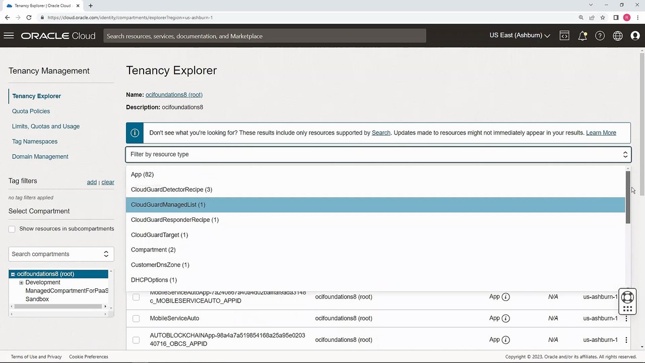 7. Demo_ Compartments and Identity Domains - Oracle Cloud Infrastructure Foundations