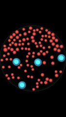 Red vs Blue Balls Game _ Oddly Satisfying Collisions