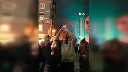 Galata Kulesi’ne çevre temalı görseller yansıtıldı