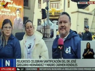Merideños se honran al tener sus primeros Santos venezolanos como ejemplo de vida