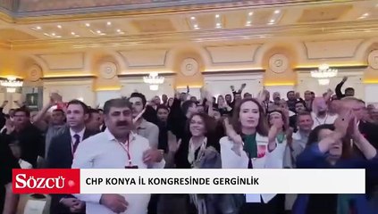 CHP Konya İl Kongresinde Gerginlik!