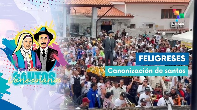 Fieles celebran nombramientos de santos venezolanos