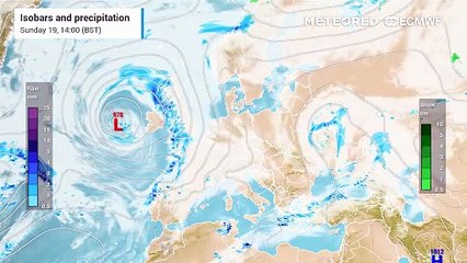 Low pressure to dominate the UK for the next few days, meaning showers and strong winds will be widespread