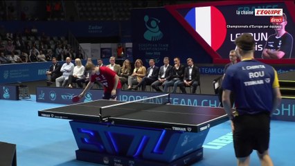 Le replay de France - Roumanie - Tennis de table - Championnat d'Europe