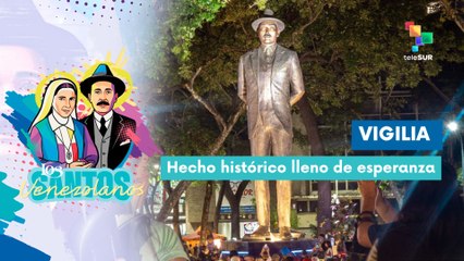 Cientos de venezolanos se congregaron para la canonización de santos