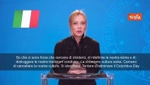 Meloni alla Niaf: Cultura woke vuole cancellarci, si sbagliano