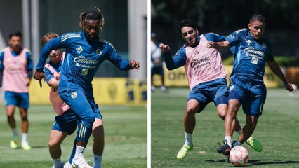 América no descansa; así los entrenamientos tras la derrota contra Cruz Azul en el Clásico joven