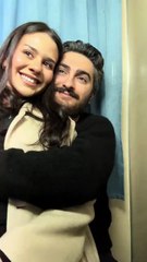 Eşine hamile olduğunu fotoğraf kabininde söyleyerek yaşadıkları mutluluğu ölümsüzleştiren kadın