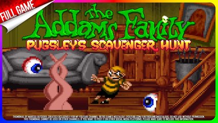 The Addams Family: Pugsley's Scavenger Hunt (SNES - US) Longplay