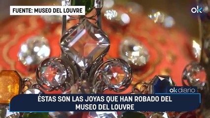 Éstas son las joyas que han robado del Museo del Louvre