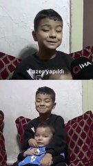 Doğuştan görme engelli iki kardeşin ameliyat olup görme yetilerine kavuşması. “Ben hep çok karanlık sanıyordum, meğer bembeyazmış”