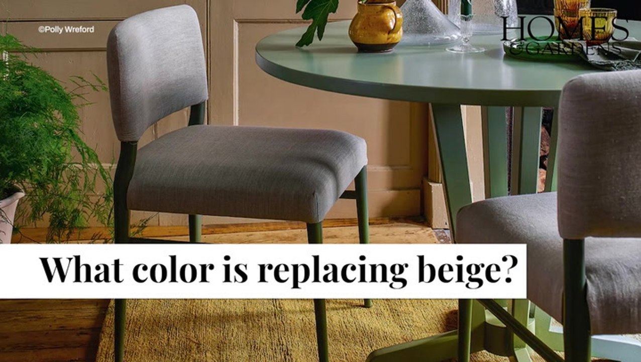 Is Beige Out? The Trending Color Taking Over Interiors