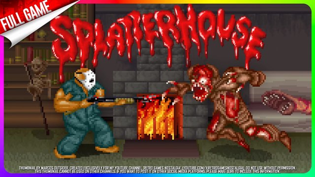 Splatterhouse (Arcade - World, new version SH3) Longplay