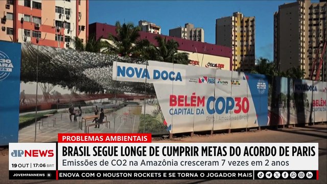 Brasil falha em meta do Acordo de Paris e emissão de CO2 cresce 7 vezes
