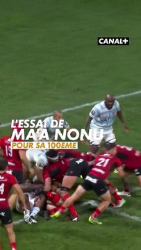 MA’A NONU BRILLE ENCORE AVEC TOULON 🤩 À 43 ans et 151 jours le centre toulonnais impressionne toujours par son talent comme en témoigne cet essai 🔥