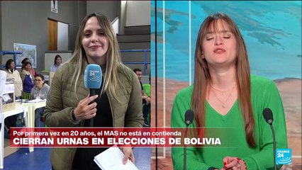 Informe desde La Paz: Bolivia inicia el cierre de urnas en sus elecciones presidenciales