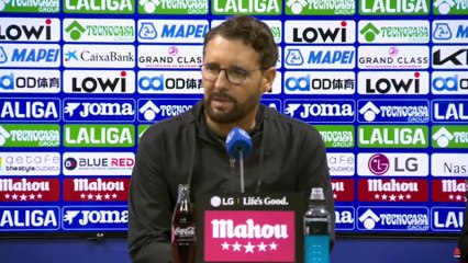 José Bordalás da su versión del impase con Vinicius
