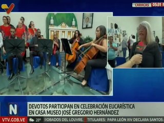 Caracas | Devotos participaron en homilía realizada en la Casa Museo Dr. José Gregorio Hernández