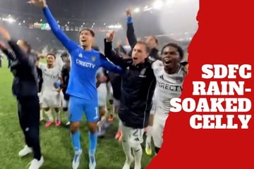 San Diego FC had all the feelings under the rain after a historic finish in MLS