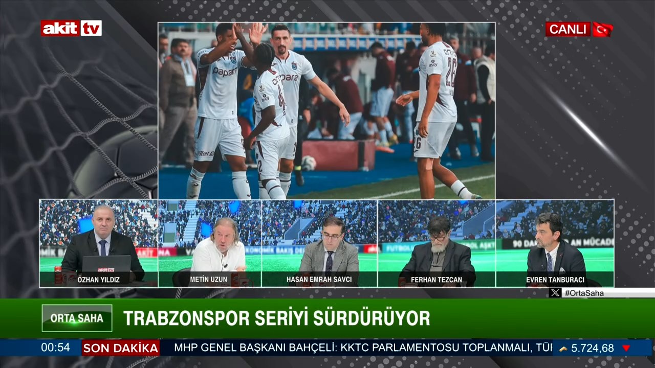 Orta Saha - Özhan Yıldız, Metin Uzun, Emrah Savcı, Ferhan Tezcan, Evren Tanburacı - 19 Ekim 2025
