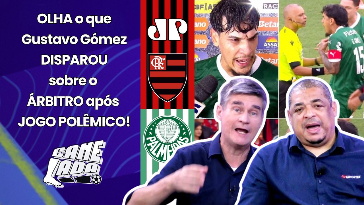 OLHA o que Gustavo Gómez EXPÔS sobre o ÁRBITRO! Ele... | ENTREVISTA POLÊMICA | Flamengo x Palmeiras