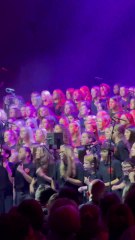 Le Chœur de l’Aube a chanté "Désolée" de Mentissa aux Nuits de Champagne 2025