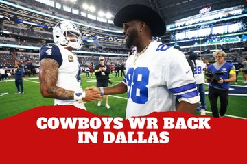Cowboys iconic wide receiver goes back to Dallas and meets up with Prescott