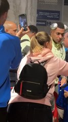 Así salieron los jugadores del Real Madrid del Coliseum