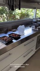 Donato de Santis cocinó para Wanda Nara por el Día de la Madre 1