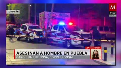 Hombre asesinado a balazos afuera de un bar en Tehuacán, Puebla