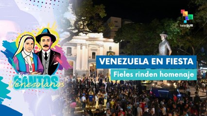 Venezuela celebra con acciones de gracias la canonización de los nuevos santos