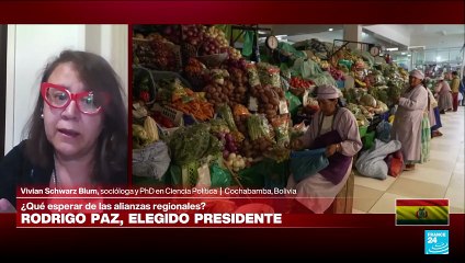 Vivian Schwarz: "Rodrigo Paz quiere desideologizar las relaciones internacionales de Bolivia"