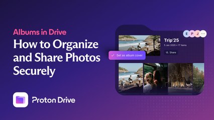 How to Store, Organize, and Share Photos Securely with Albums in our Drive