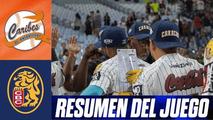 Resumen del juego Caribes de Anzoátegui vs Leones del Caracas | 19 de octubre de 2025