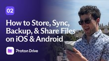 How to Store, Sync, Backup, and Share your Files on-the-go with Our Drive iOS & Android