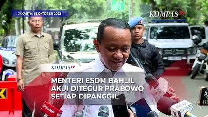 Kelakar Bahlil Akui Kerap Ditegur Prabowo Setiap Dipanggil: Tegur Sayang