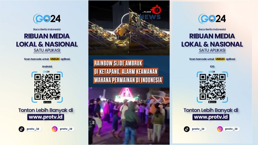 Rainbow Slide Ambruk di Ketapang, Alarm Keamanan Wahana Permainan di Indonesia