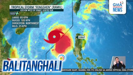 PAGASA - Ilang panig ng Luzon, uulanin pa rin dahil sa trough ng Bagyong #RamilPH | Balitanghali