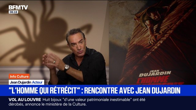 J'essaie toujours de trouver des émotions nouvelles, et ça passe par le risque : Jean Dujardin à l'affiche de L'homme qui rétrécit , en salle dès mercredi