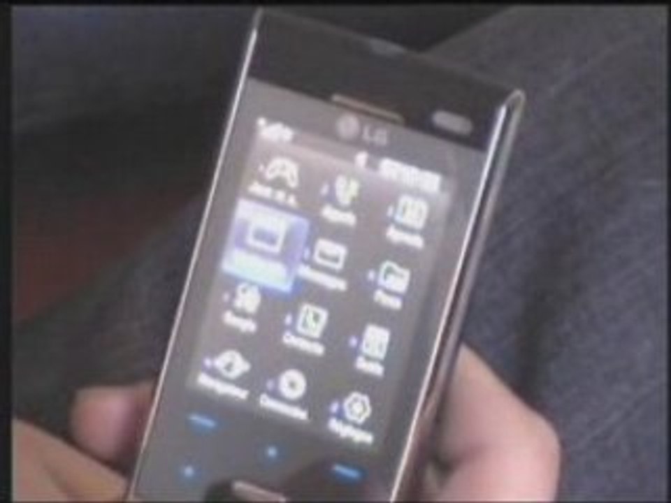 Soirée LG du 21 mai 08: présentation du LG Secret (KF750)