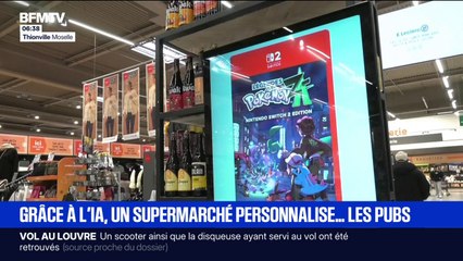 Un supermarché propose des publicités personnalisées grâce à l'intelligence artificielle