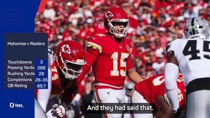 Mahomes explains bizarre fake snap play