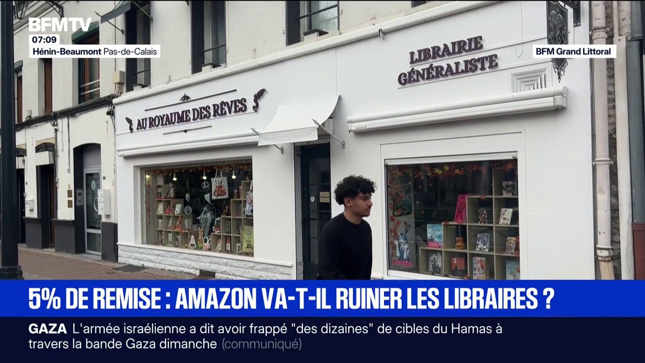 Amazon va proposer 5% de réduction sur les prix des livres, un coup dur de plus pour les librairies