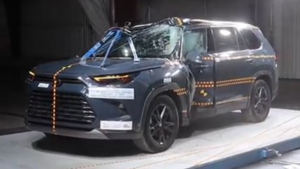 Toyota Grand Highlander 2024 im Sicherheitstest: So schlägt sich das SUV beim Seitenaufprall