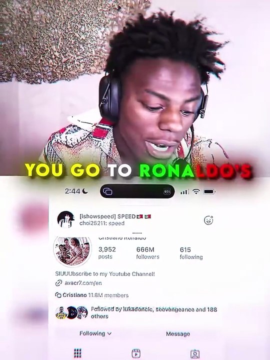 Being Followed by Ronaldo is Crazy 🥶🥶