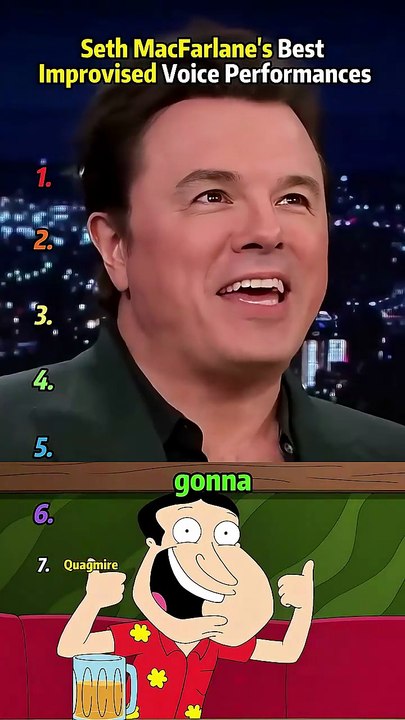 Seth MacFarlane switches voices effortlessly